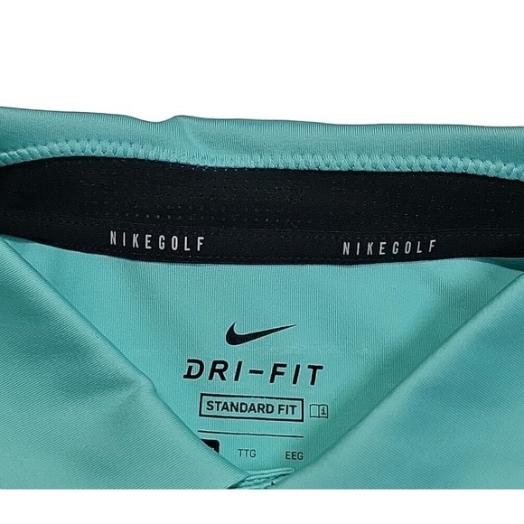 Nike Golf Dri-Fit Standard Performance Striped Golf Essential Polo Shirt Men XXL - Picture 7 of 10